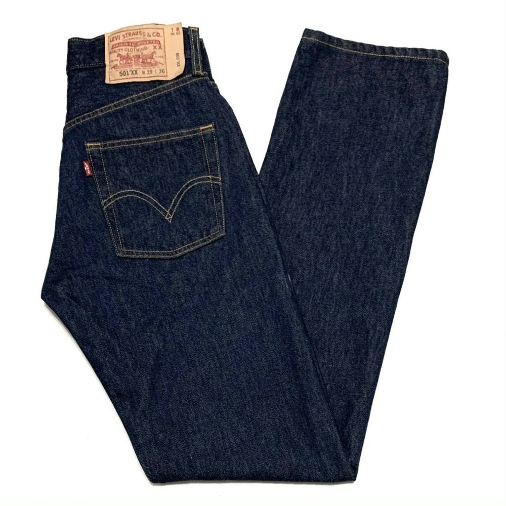 LEVI'S 501 XX Men's Button Fly Straight Leg Jeans